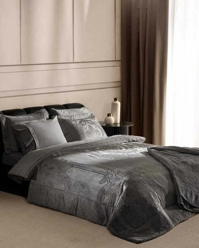 Roussillon 8 Parça Çeyiz Seti - Gri