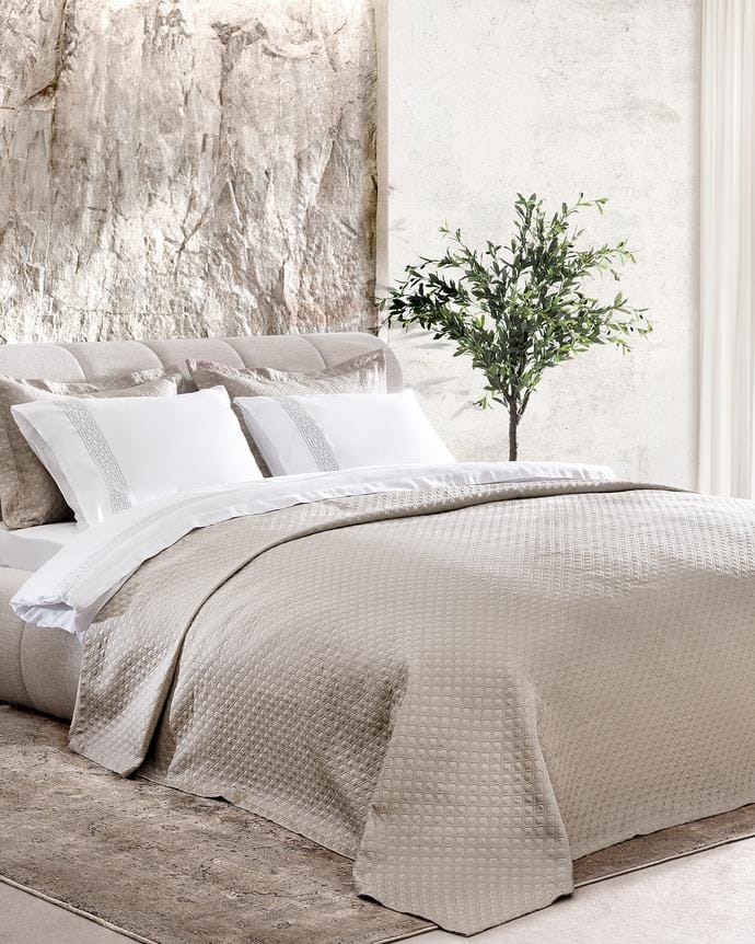 Somme Çift Kişilik 7 Parça Çeyiz Seti - Taş